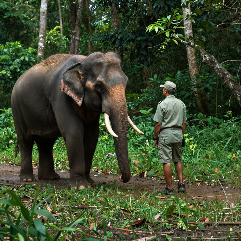 Come DSWF Protegge gli Elefanti Asiatici in Thailandia con Impegno Costante