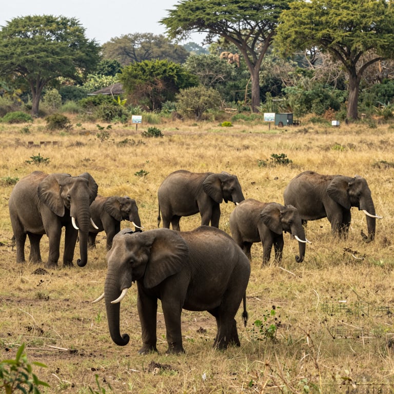 Progetti di Conservazione per Proteggere l'Habitat degli Elefanti Africani