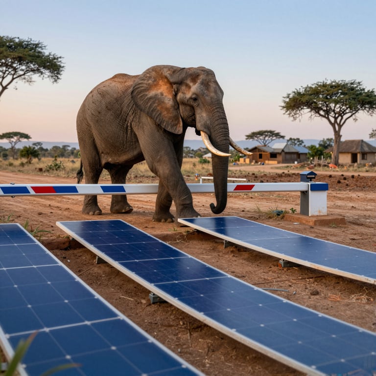 Soluzioni Innovative per Ridurre Conflitti Umano-Elefante: Coesistenza Sicura e Pacifica