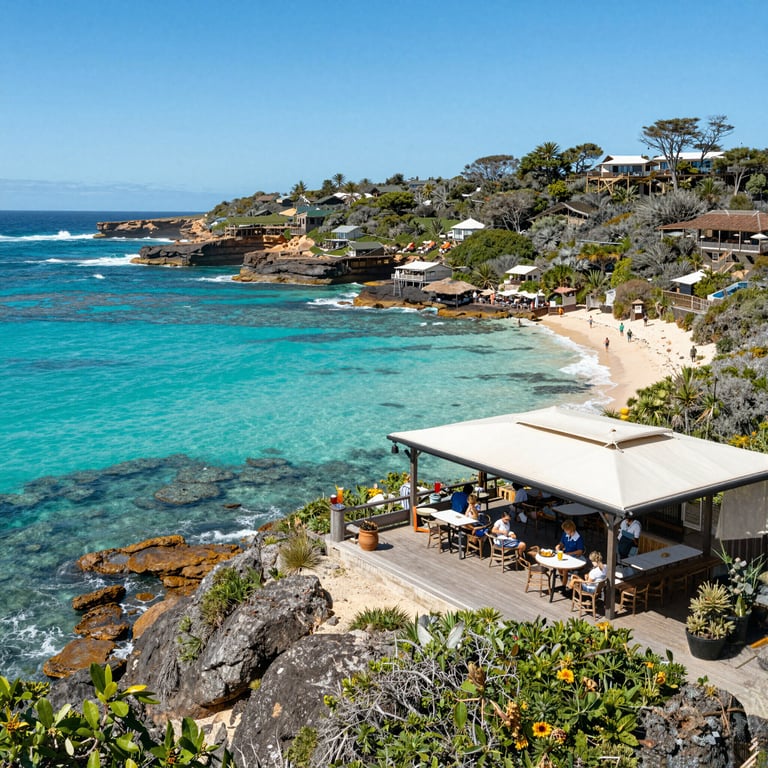 Best Australian Beach Clubs Reviewed: 12 Rocks Leads with Exquisite Cocktails and Seafood Delights