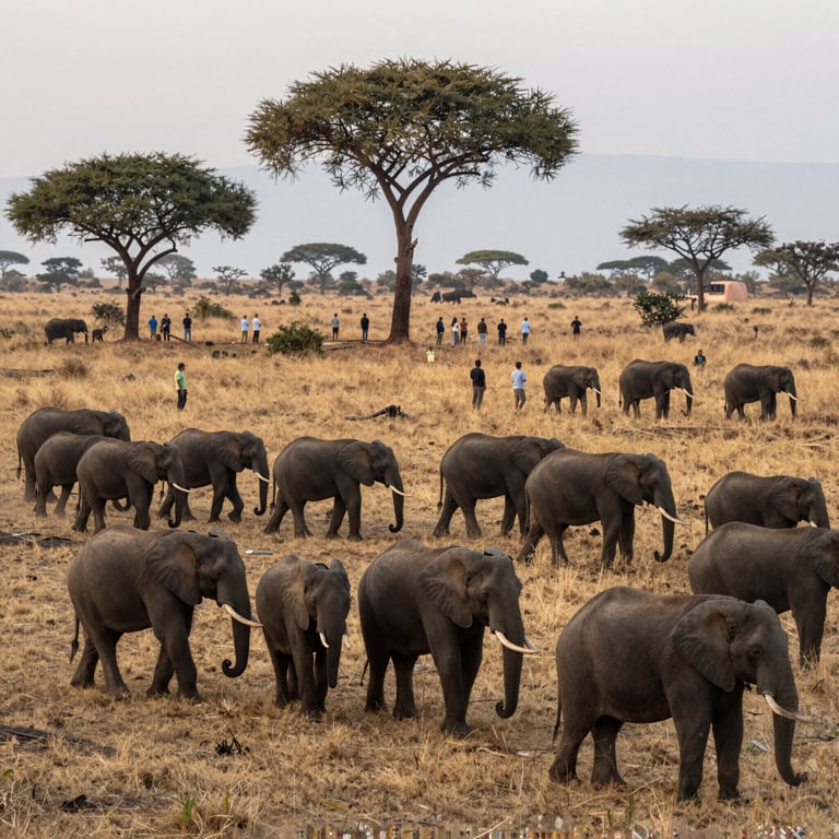 Iniziative Globali per la Salvaguardia degli Ultimi Elefanti in Pericolo