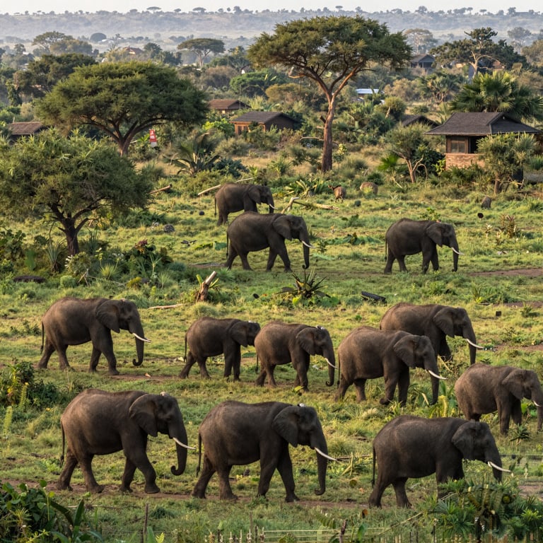 La Vita Selvatica degli Elefanti: Sfide di Conservazione Attuali