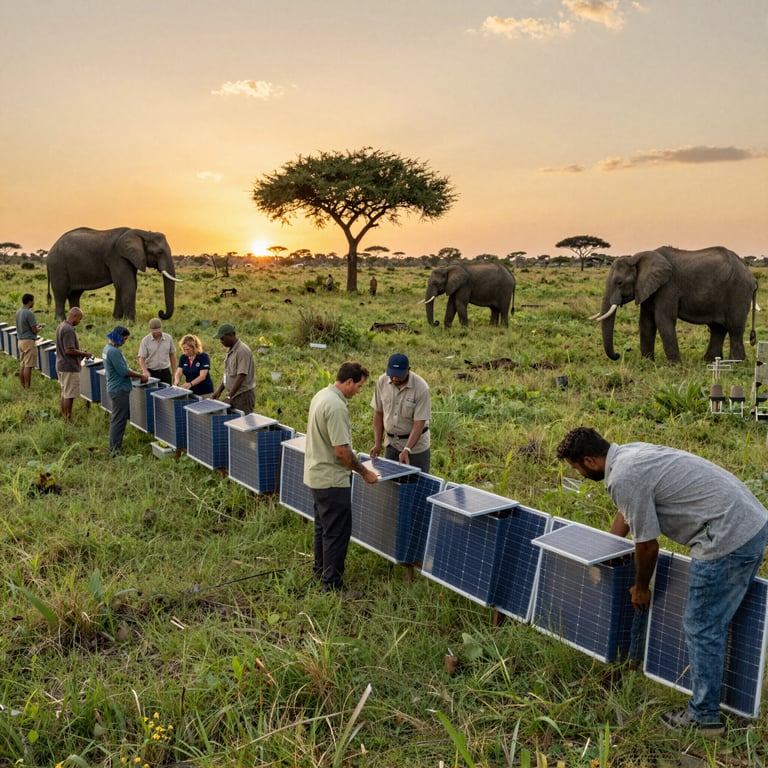 Soluzioni Innovative per Ridurre i Conflitti tra Umani ed Elefanti in Modo Pacifico