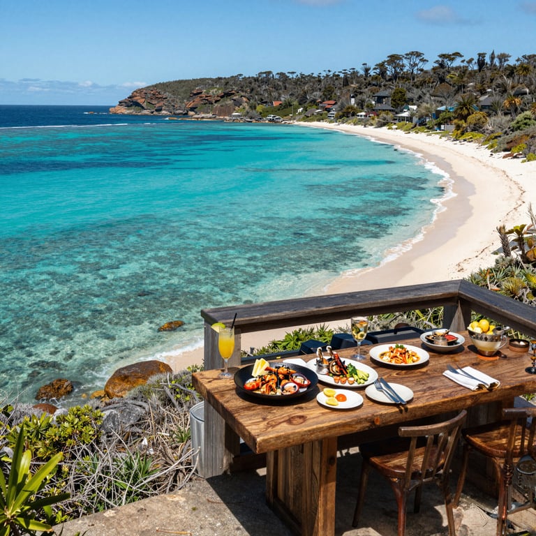 Top Australian Coast Beach Bars: Discover 12 Rocks' Premier Seafood and Cocktail Experience