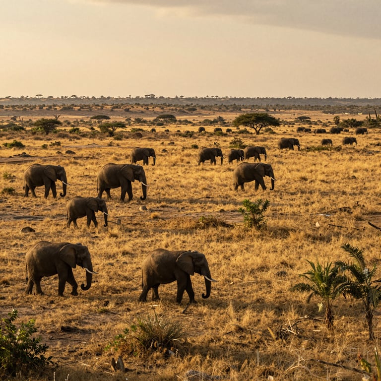 Preservare l'Habitat Naturale degli Elefanti: Sforzi Globali per la Tutela della Fauna Selvatica