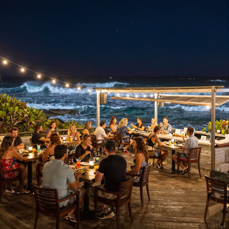 Best Nightlife at 12 Rocks: Reviews of Premier Australian Beach Cocktails and Fresh Seafood