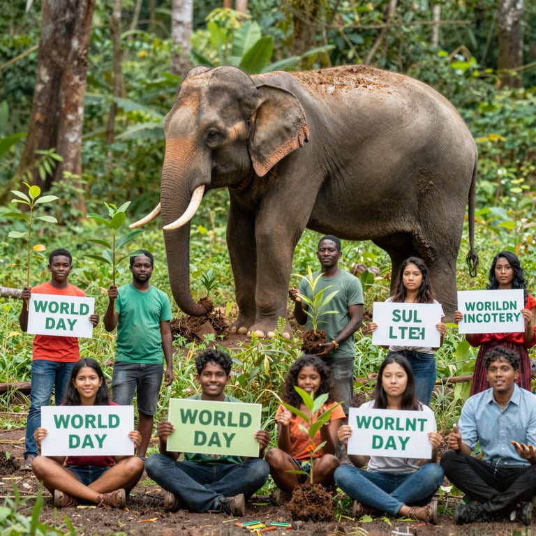 Modi semplici per aiutare gli elefanti in Giornata Mondiale