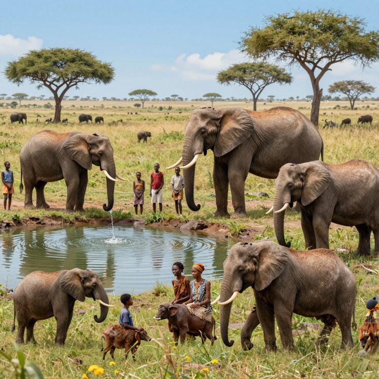 Iniziative DSWF per Proteggere Elefanti e Favorire Coesistenza Pacifica