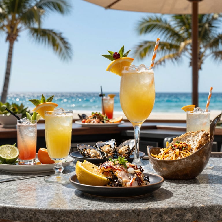Savor Signature Cocktails and Fresh Seafood at 12 Rocks, Best Australian Beach Bar