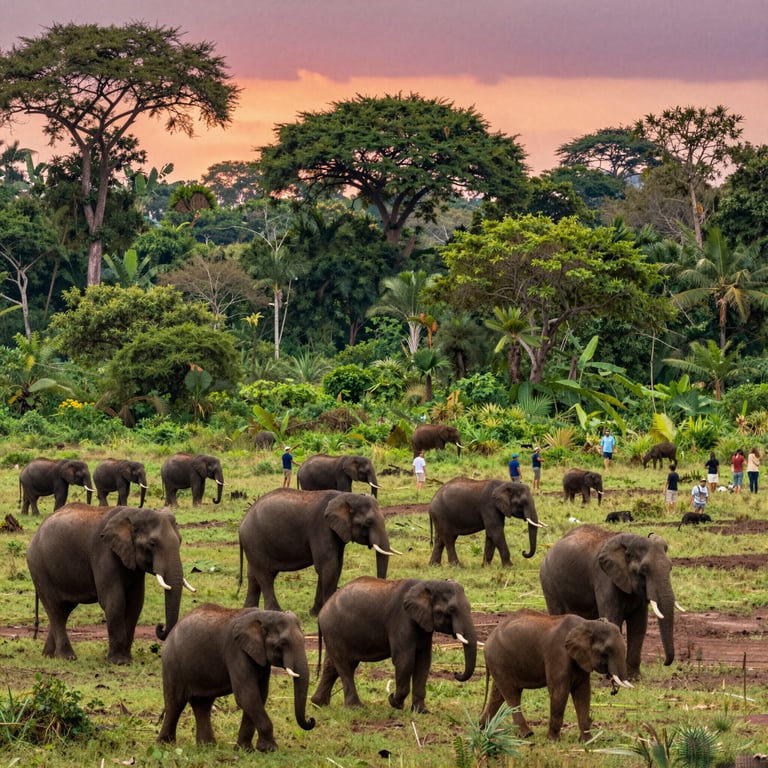 Preservare gli Habitat Naturali: Iniziative Globali per la Salvaguardia degli Elefanti Selvatici