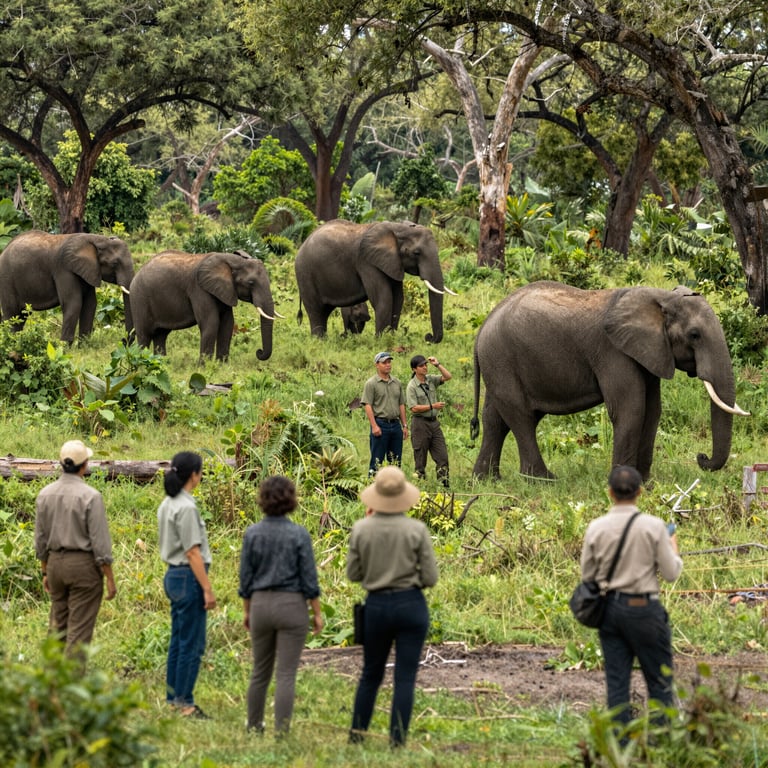 Strategie Efficaci per Proteggere e Avvistare Elefanti Responsabilmente