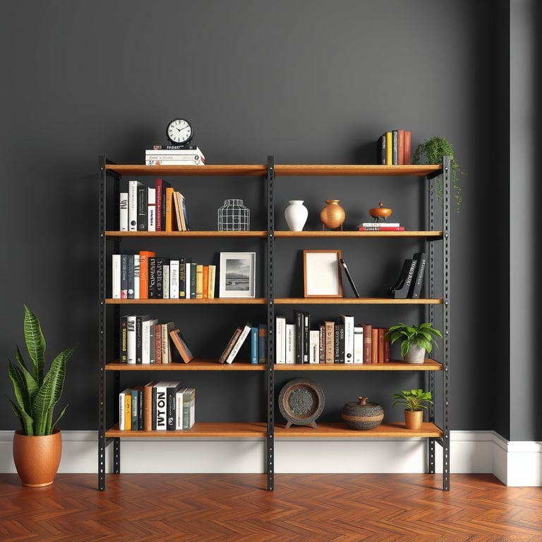Industrial Bookshelf