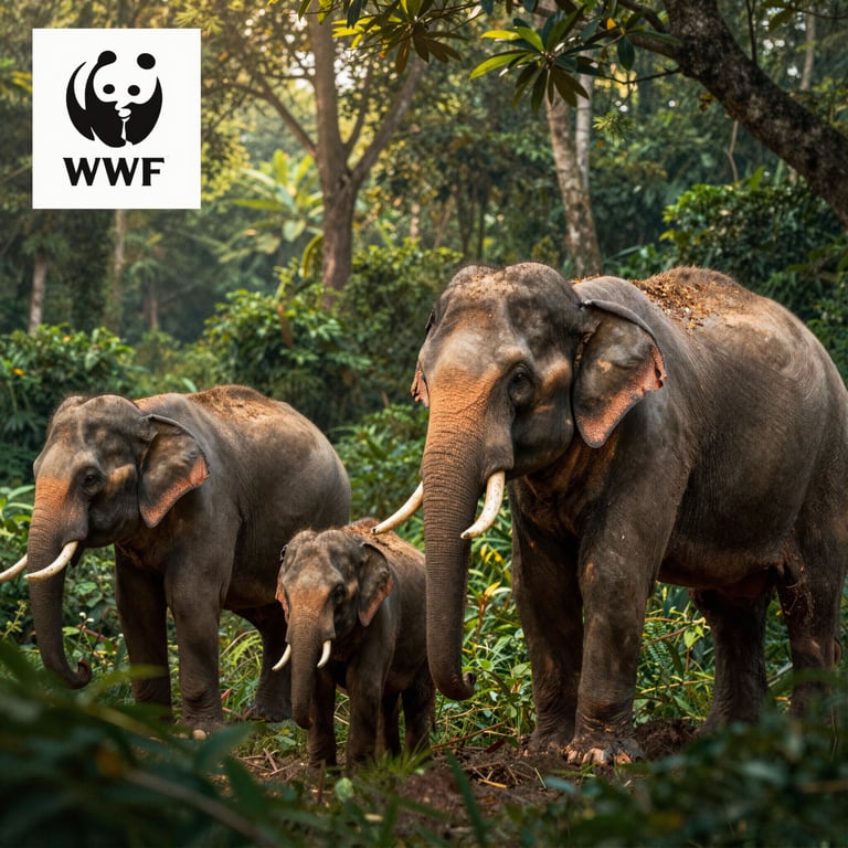 La Missione WWF per Salvare le Popolazioni di Elefanti in Pericolo Estinzione