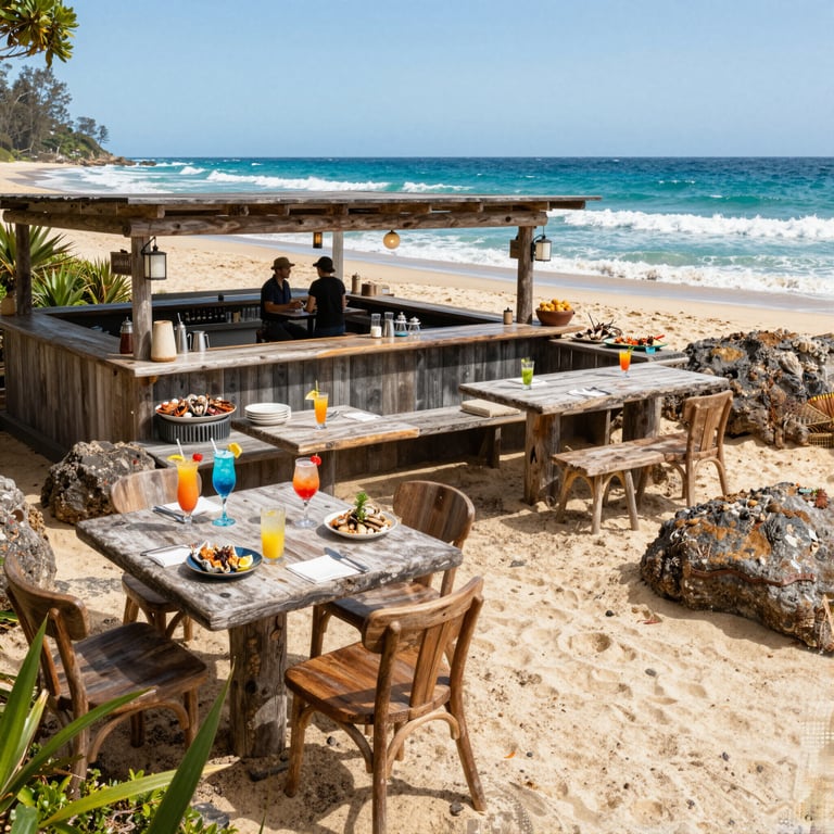 12 Rocks Beach Bar: Australia's Premier Coastal Club for Cocktails and Seafood Delights