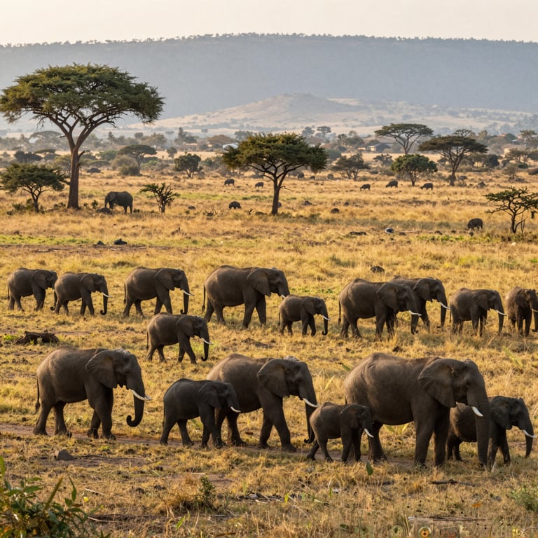 Speranza per gli Elefanti: Iniziative Globali per Salvaguardare il Loro Habitat Naturale