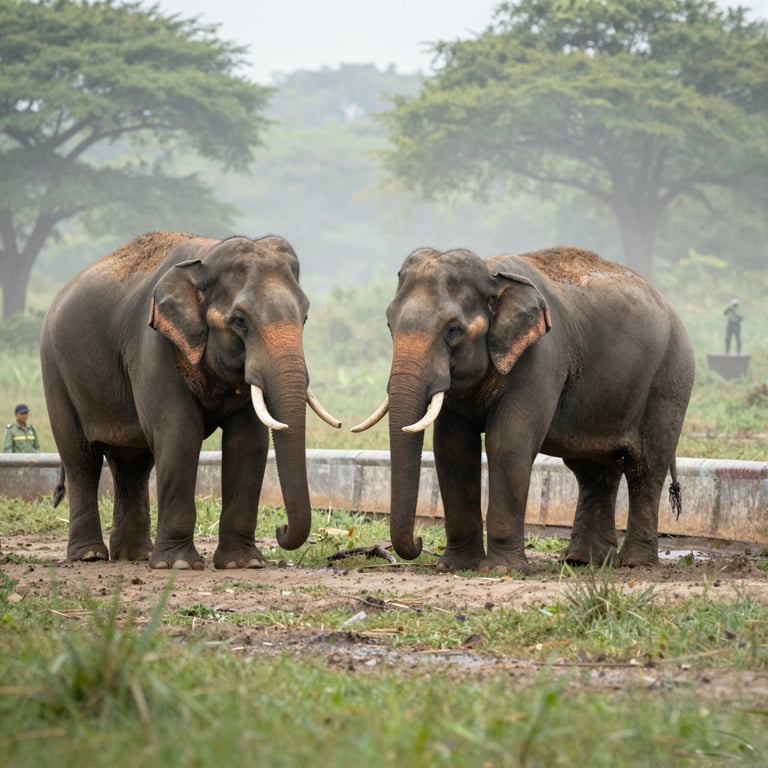 Iniziative DSWF a Sostegno della Protezione degli Elefanti Selvatici