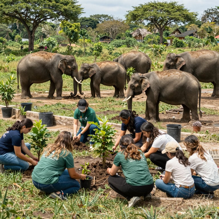 Unisciti alla Lotta: Azioni Semplici per Sostenere la Preservazione degli Elefanti nel Mondo