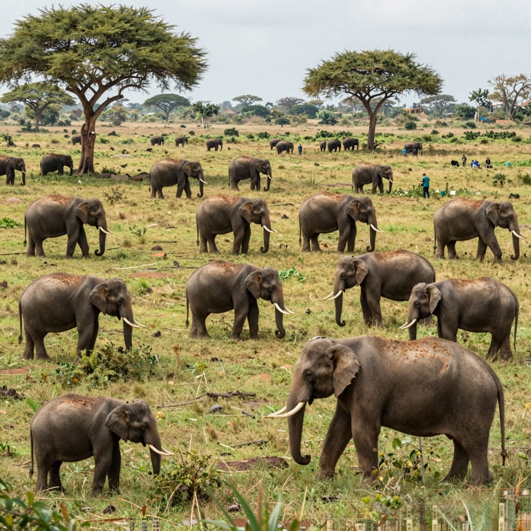 Iniziative Mondiali per Salvare gli Elefanti e il Loro Habitat Naturale