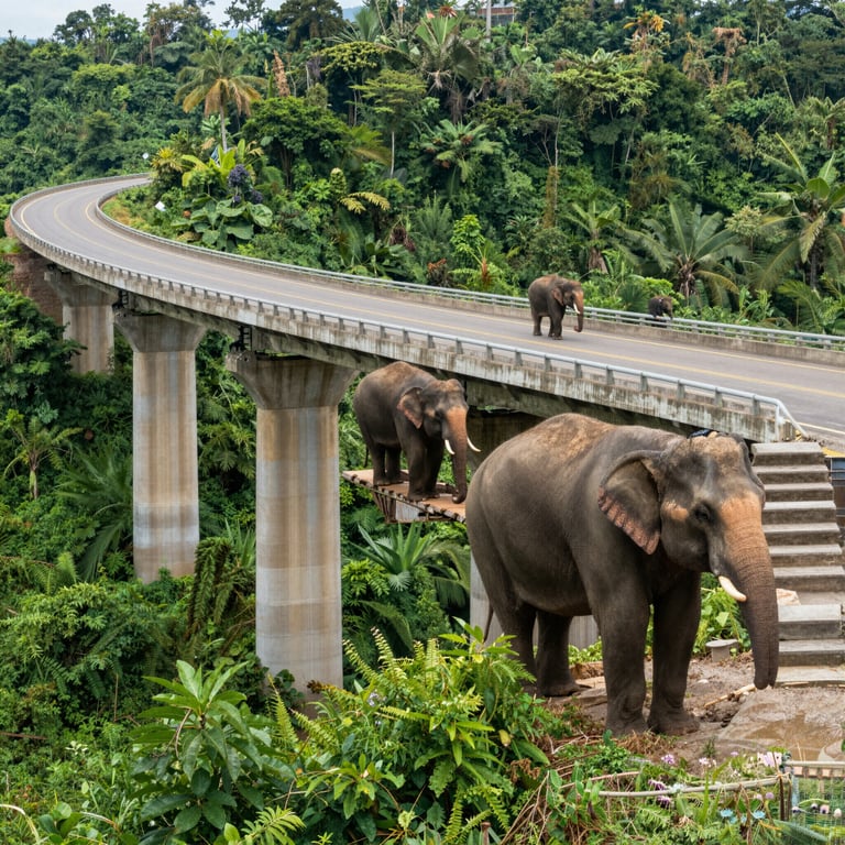 Infrastrutture Amiche della Fauna per Salvaguardare gli Elefanti Asiatici nel 2026