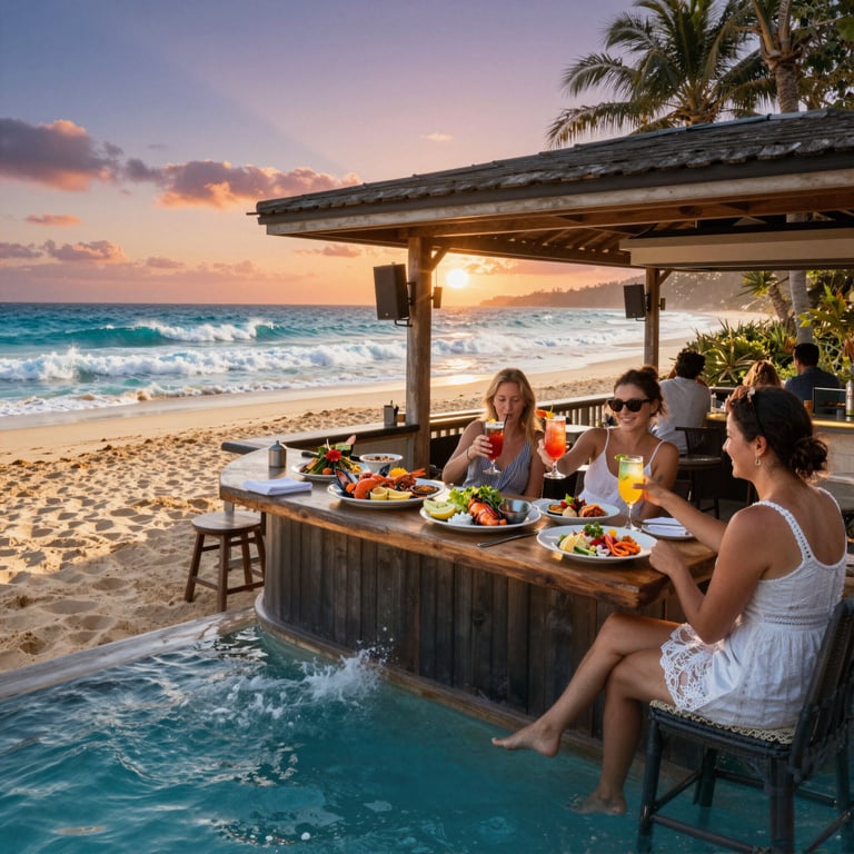 Discover 12 Rocks Beach Bar: Australia's Premier Coastal Club for Cocktails and Seafood