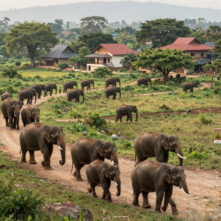 Soluzioni Innovative per Ridurre i Conflitti Uomo-Elefante e Garantire Coesistenza Sicura
