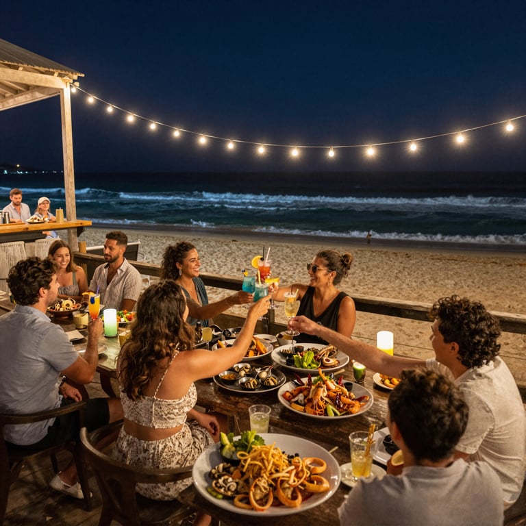 Top Coastal Nightlife: 12 Rocks Beach Bar's Best Australian Cocktails and Fresh Seafood