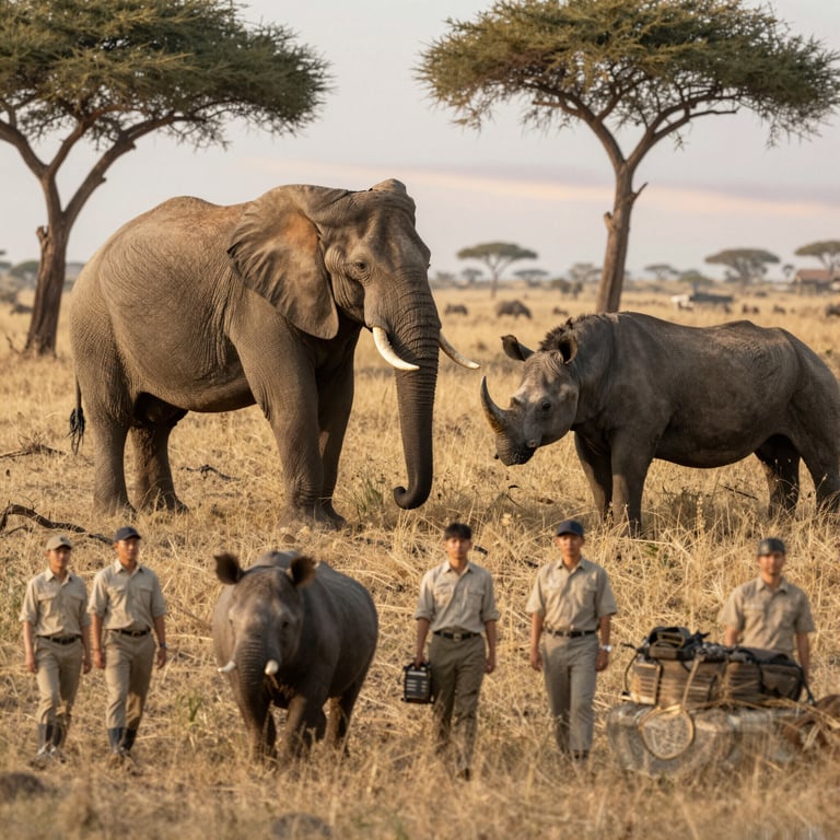 Come Vincere la Lotta per Salvare Elefanti e Rinoceronti d'Africa