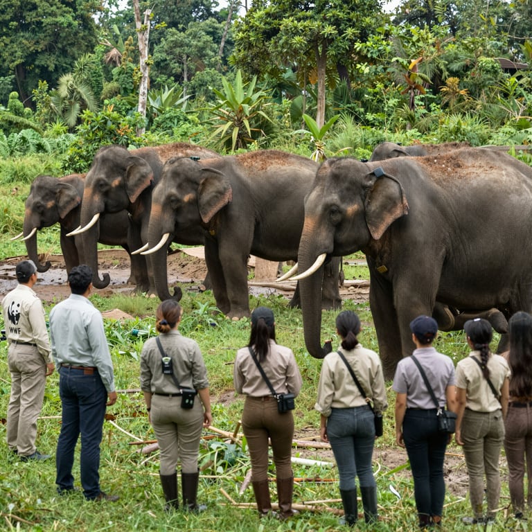 Progetti WWF per la Protezione e Conservazione delle Specie Elefantine