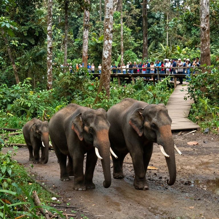 Progetti Ecologici per Proteggere Elefanti e Foreste Attraverso Tour Sostenibili