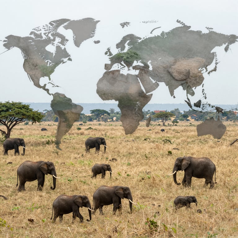 Strategie Globali per Salvare gli Elefanti dalla Minaccia dell'Estinzione
