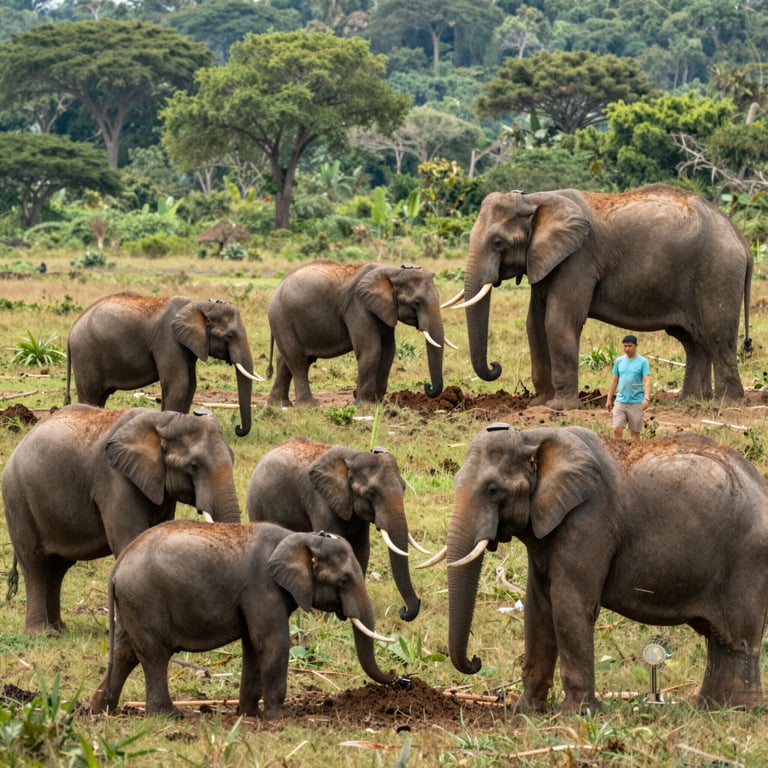 Iniziative Mondiali per Proteggere l'Abitat Naturale degli Elefanti
