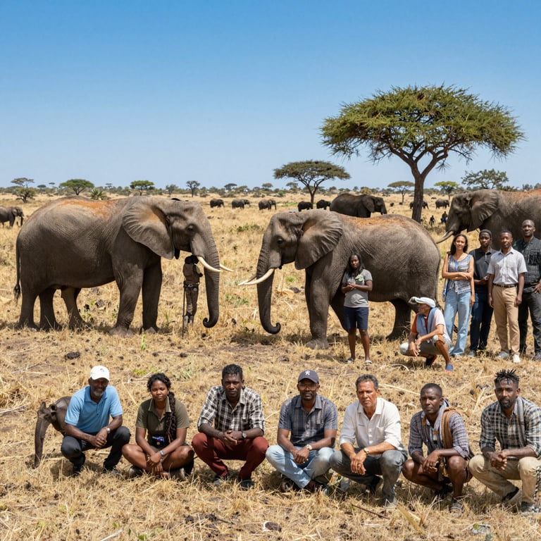 Iniziative Globali per Salvare e Proteggere la Popolazione di Elefanti in Africa