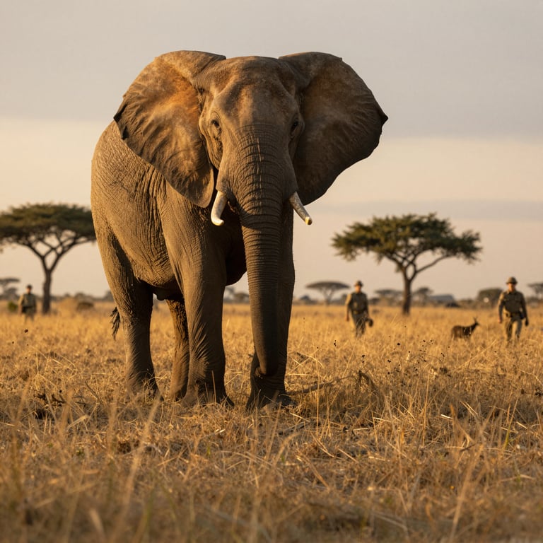 Come DSWF Tutela gli Elefanti da Minacce e Bracconaggio