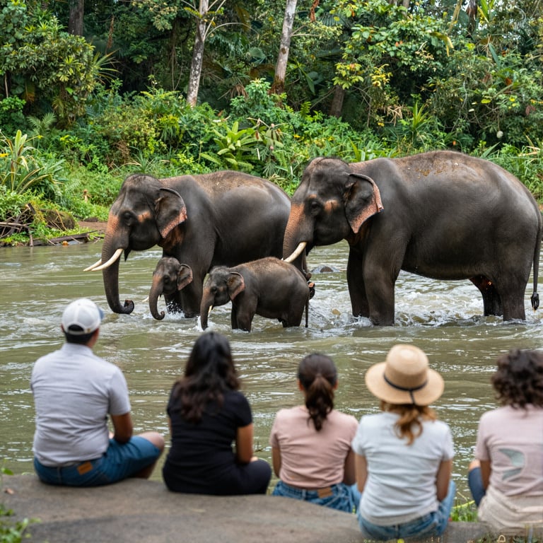 Il Turismo Sostenibile a Sostegno della Conservazione Elefanti Asiatici