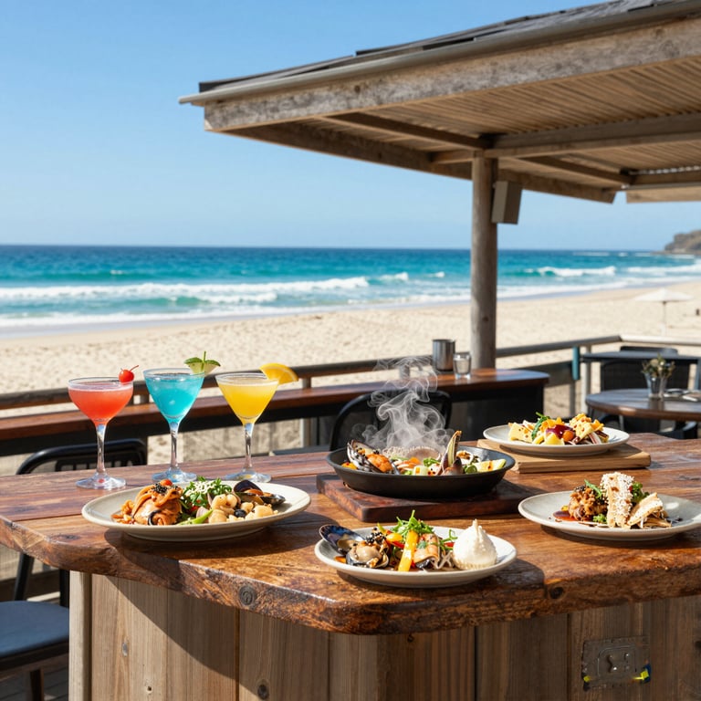 Top Coastal Beach Bar Reviews: 12 Rocks Excels in Australian Cocktails and Fresh Seafood
