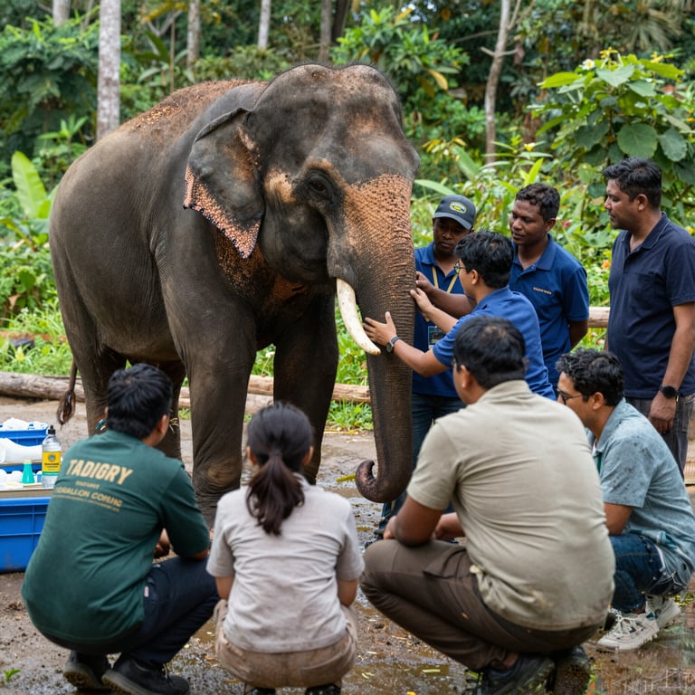 Unisciti alla Missione per il Salvataggio e la Cura degli Elefanti Thai