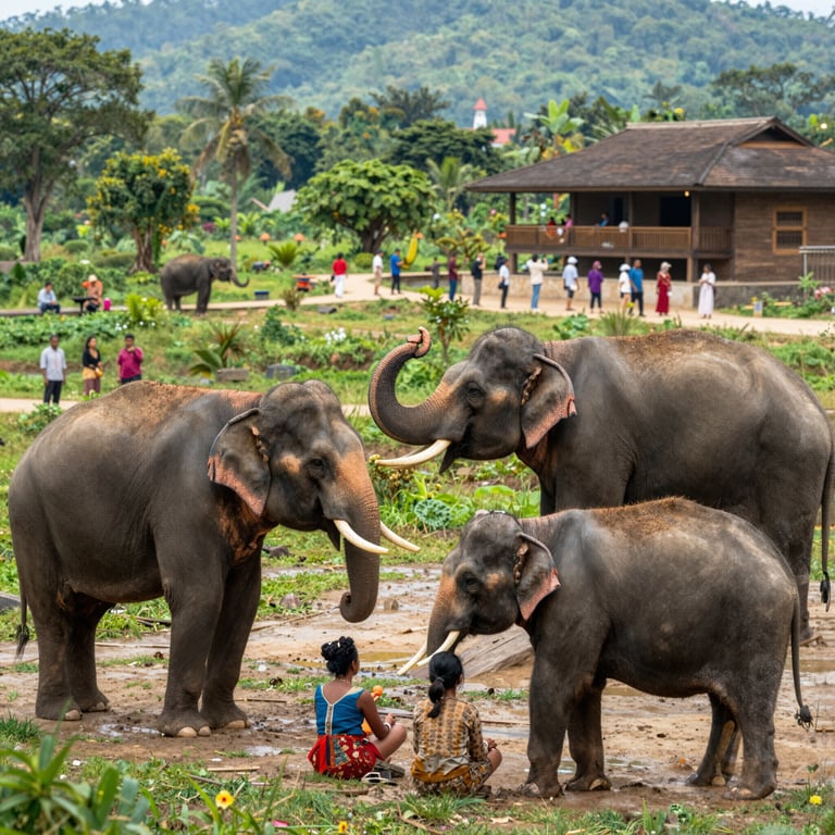 Esplorare Opportunità Turistiche per Rafforzare la Conservazione degli Elefanti in Asia