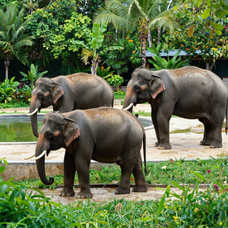 Zoo di Bali ferma le passeggiate con elefanti per tutelare il benessere animale