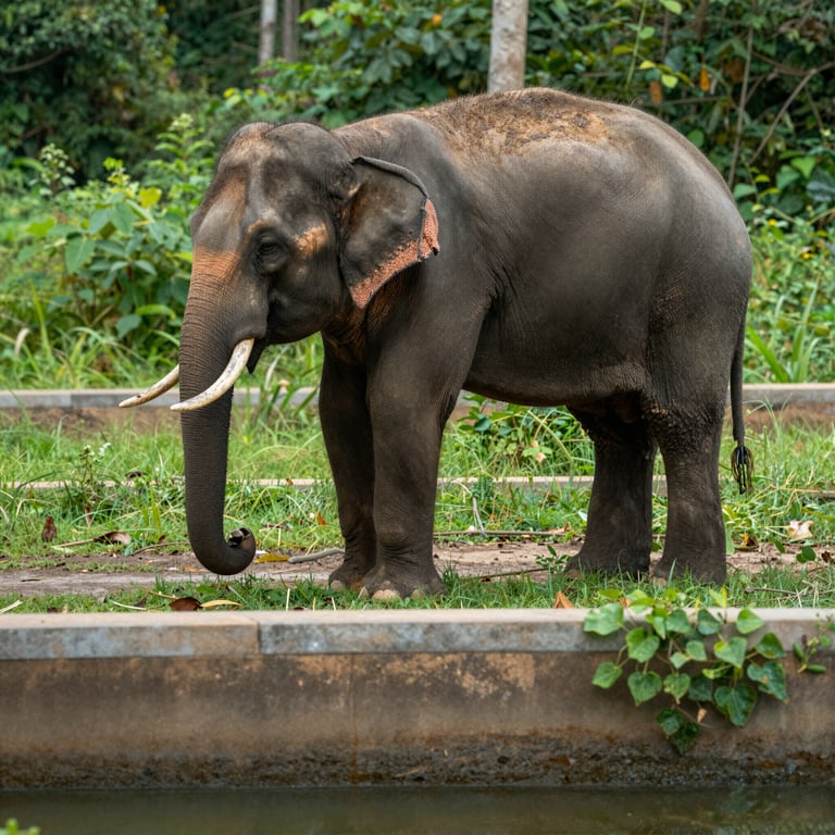 Sforzi per la Preservazione dell'Habitat e la Tutela degli Elefanti in Pericolo