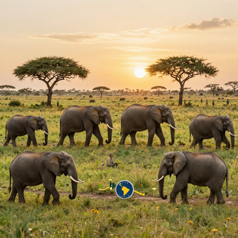 Iniziativa Protezione Elefanti: Strategie per Sicurezza e Armonia nelle Aree Selvatiche