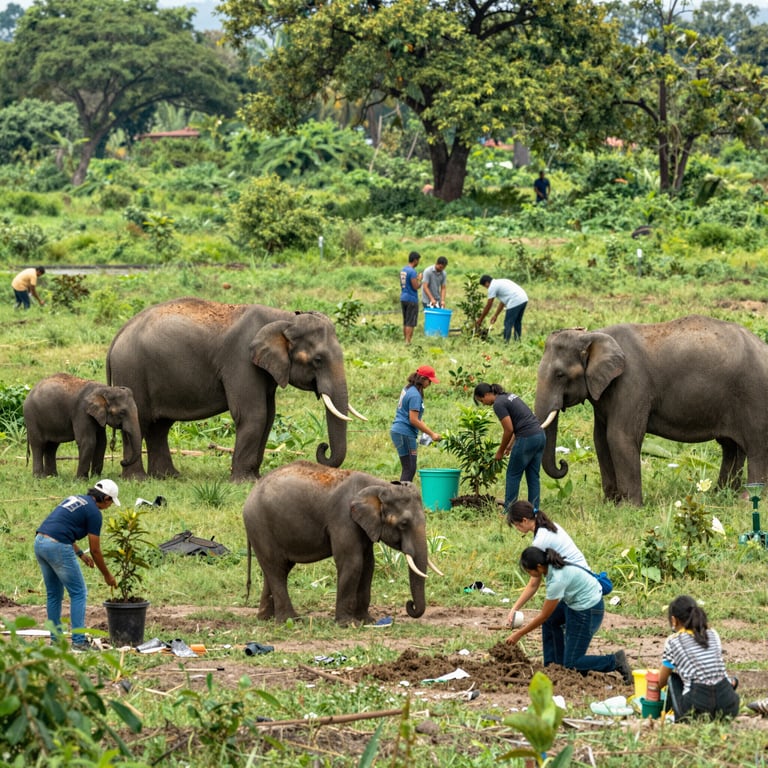 Azioni Quotidiane per Proteggere gli Elefanti e il Loro Habitat