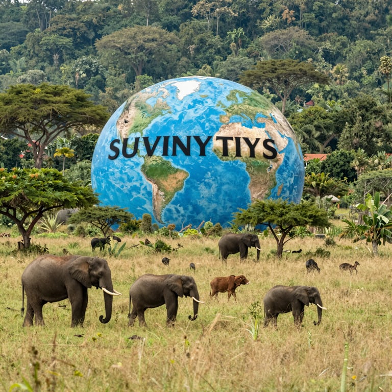 Proteggere gli Habitat degli Elefanti: Iniziative Globali per la Salvaguardia della Fauna Selvatica