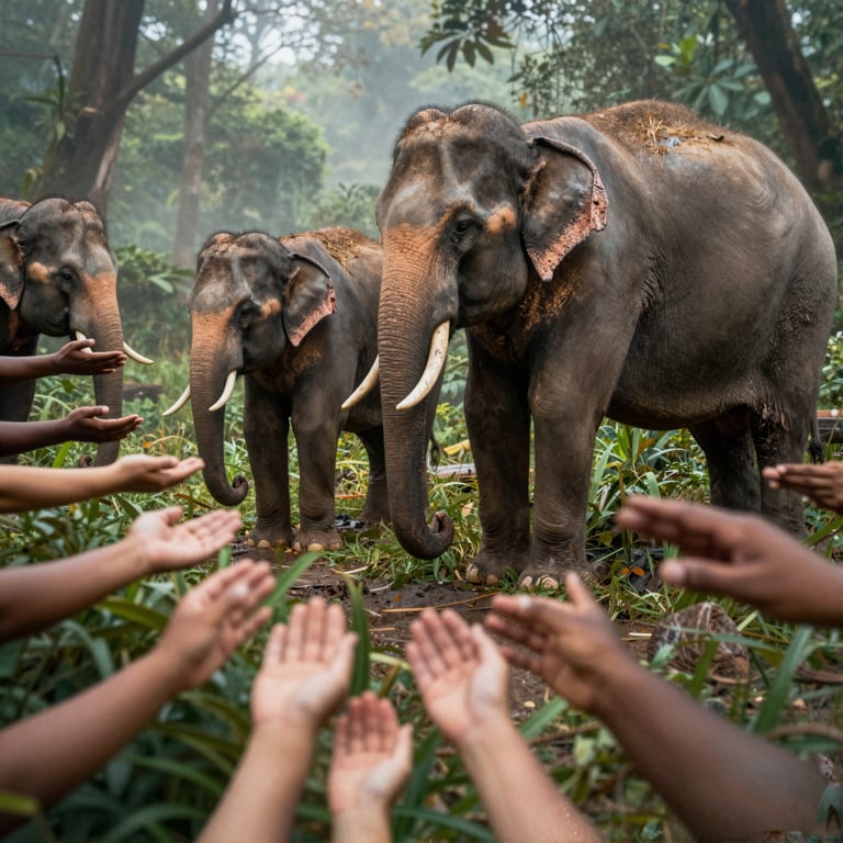 L'Appello Globale per Proteggere gli Elefanti dalle Minacce di Estinzione Imminenti