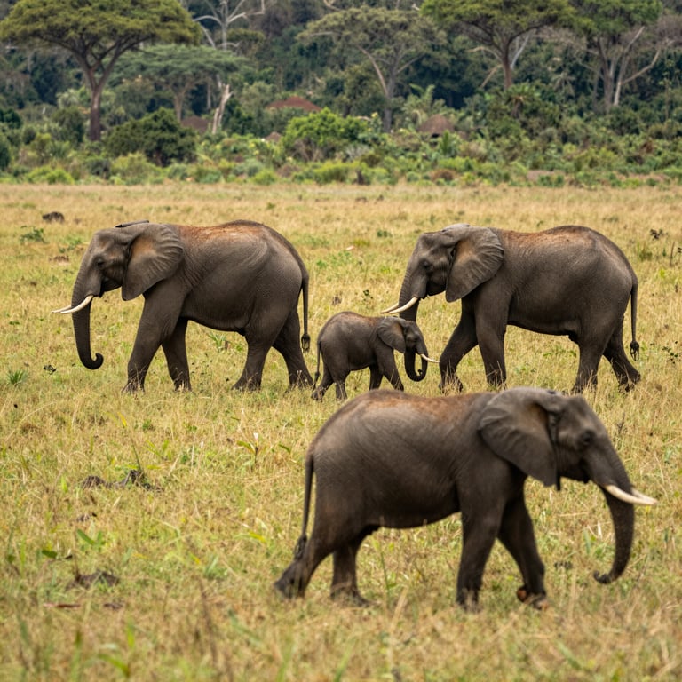 Preservare Habitat Vitali: Sforzi Globali per Salvare gli Elefanti dalla Scomparsa