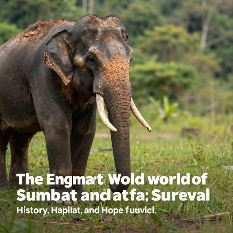 The Enigmatic World of Sumatran Elephants: History, Habitat, and Hope for Survival