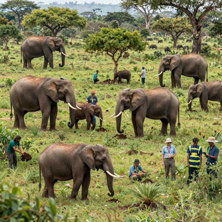 La Conservazione degli Elefanti: Azioni Globali per Proteggerli dalla Scomparsa