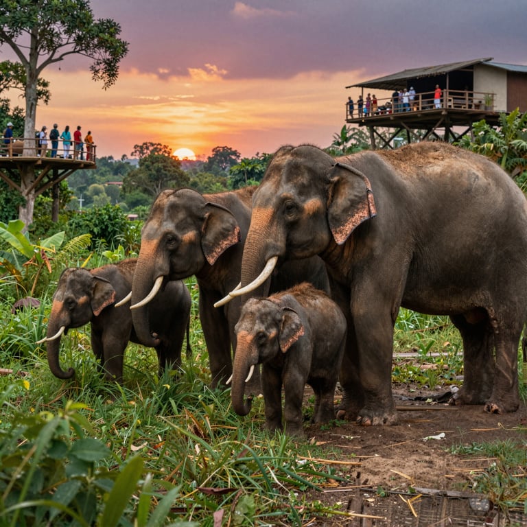 Il Turismo Sostenibile per Salvare gli Elefanti Asiatici dalla Scomparsa