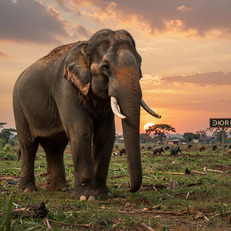 Affrontare le Minacce Critiche per la Sopravvivenza degli Elefanti Asiatici