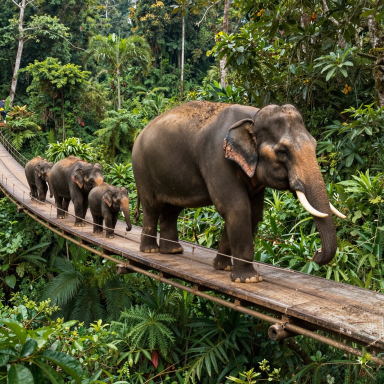 Infrastrutture Ecologiche per Tutelare gli Elefanti Asiatici nel 2026