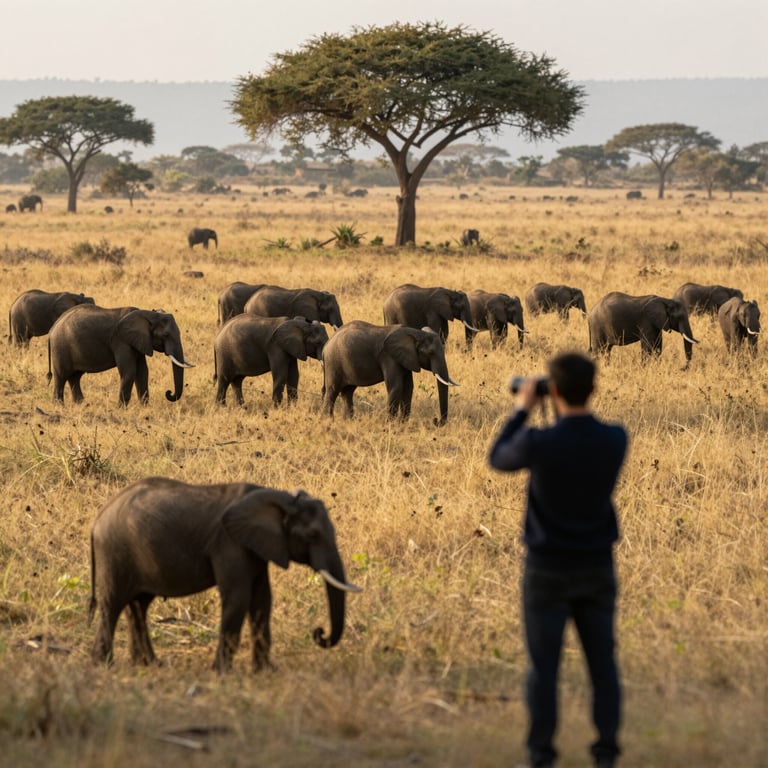 Scopri i modi etici per osservare elefanti selvatici senza interferire nel loro habitat